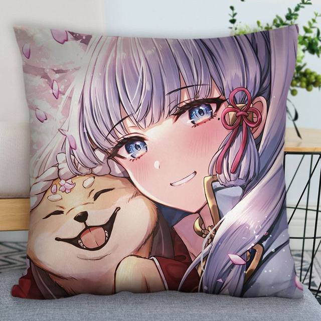 45*45CM Anime Haijiu Print Pillowcase Japan Wuye Hinata Shouyou