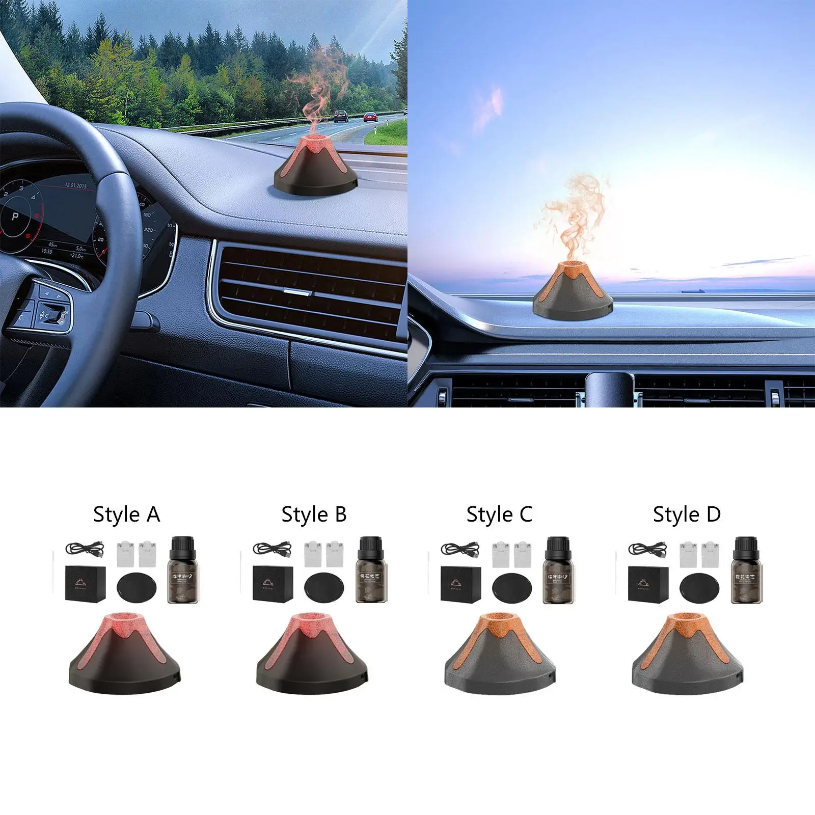 Volcano Fragrance Diffusers Humidifier for Decoration Home Room Yoga