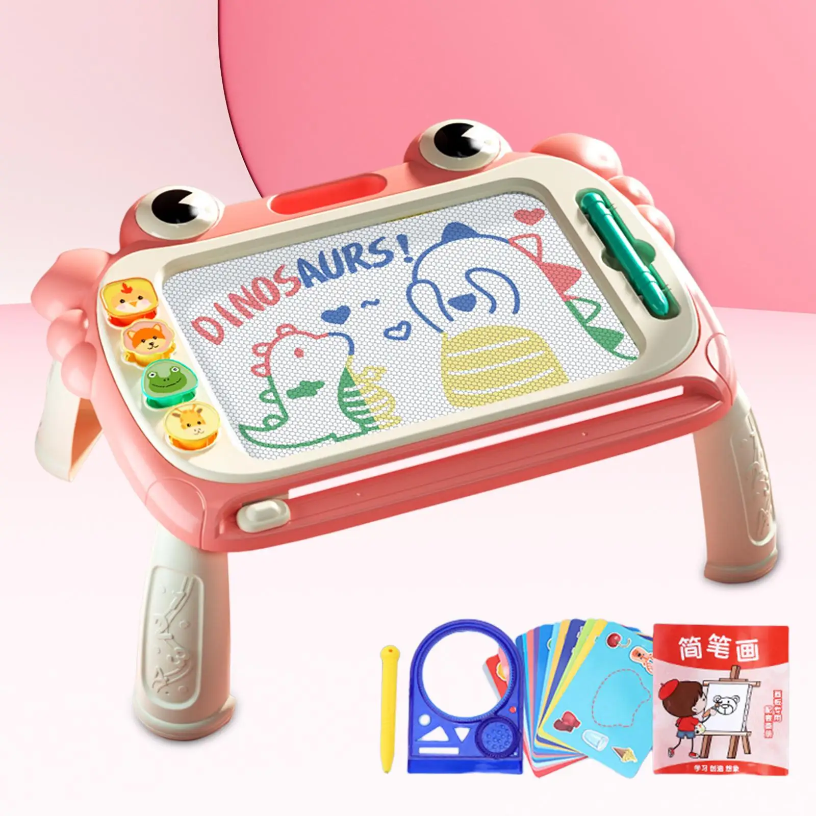 Drawing Board Toy for Travel Toys with Pen Erasable Doodle Pad Painting Sketch Pad for Toddlers Girls Kids Children Gifts