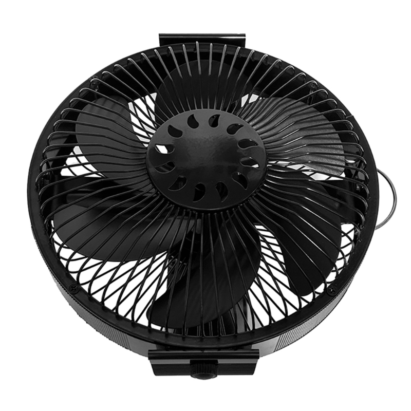 Ventilador distribuição calor eficiente, 6 lâminas, cobertura