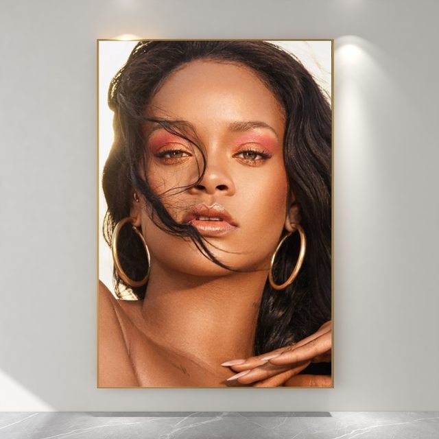 Singer R-Rihanna Poster Paper Print Home Living Room Bedroom Entrance Bar  Restaurant Cafe Art Painting Decoration - AliExpress