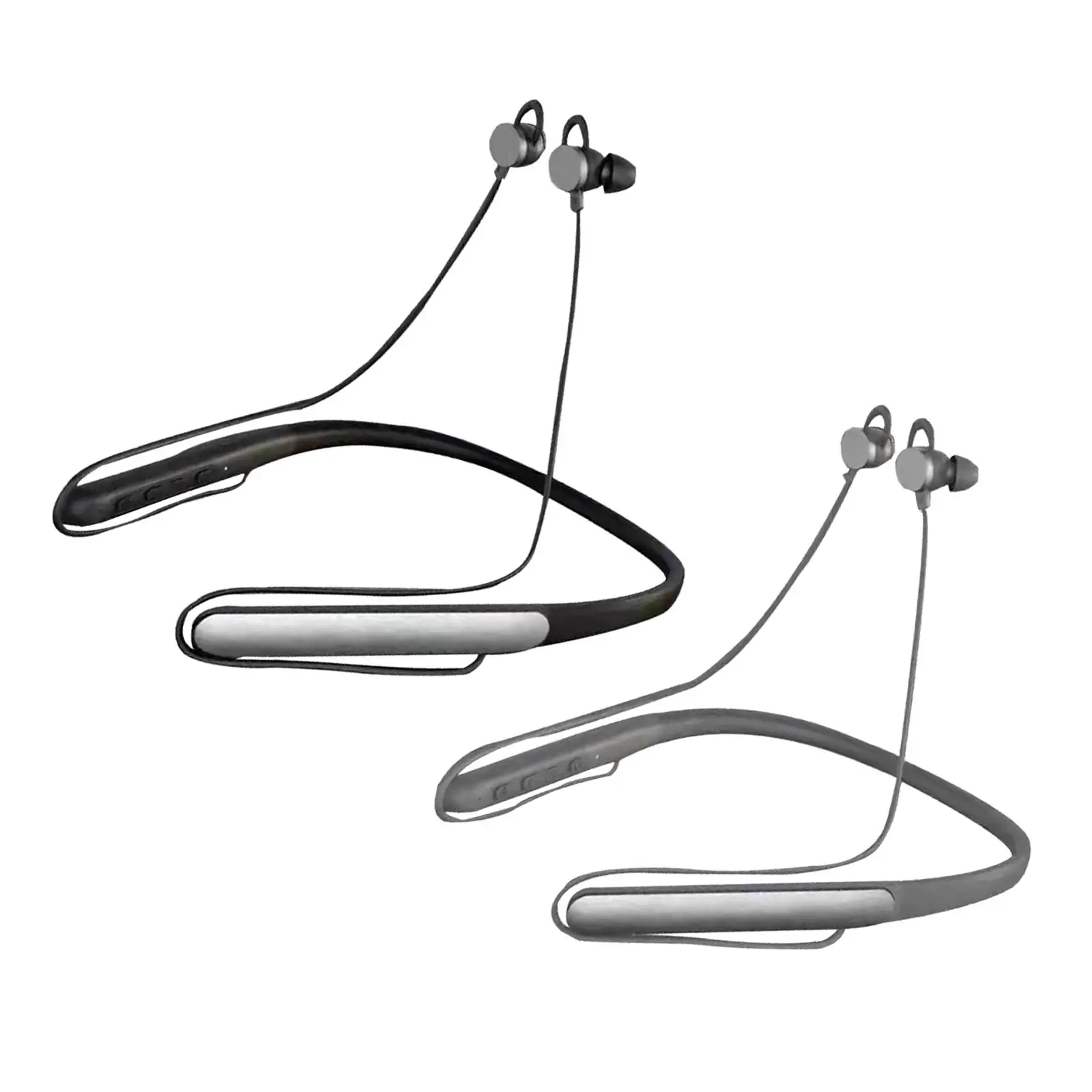 5.0 Neckband Headphones Earphones Wireless Earbuds HiFi Waterproof with 26 Hour Stereo Lightweight for Calls Study,Work