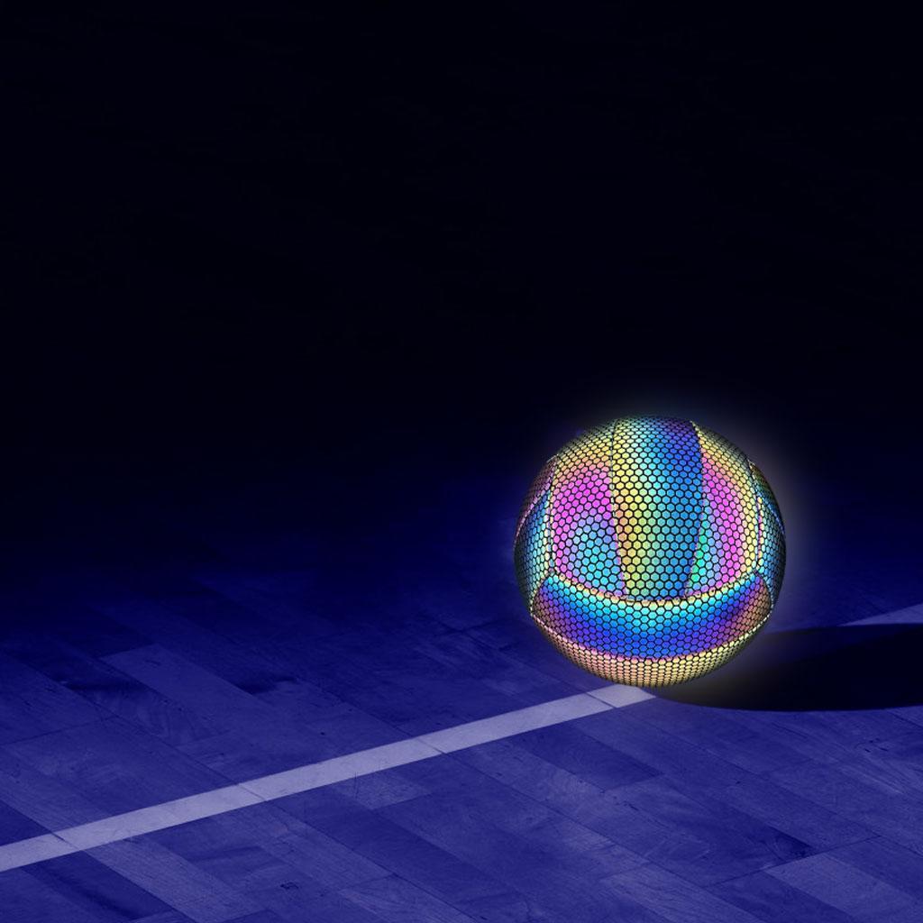 Holographic Glowing Reflective Volleyball - Volleyball Gifts Toys for Kids and Boys - Perfect Toy for Night  Training