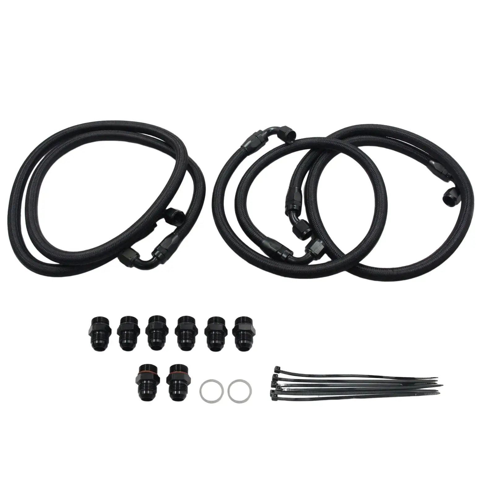 Automatic Flexible Professional 10AN Hose Oil Cooler 10AN Transmission Cooler Hose for Chevrolet GMC 6.6L Accessory