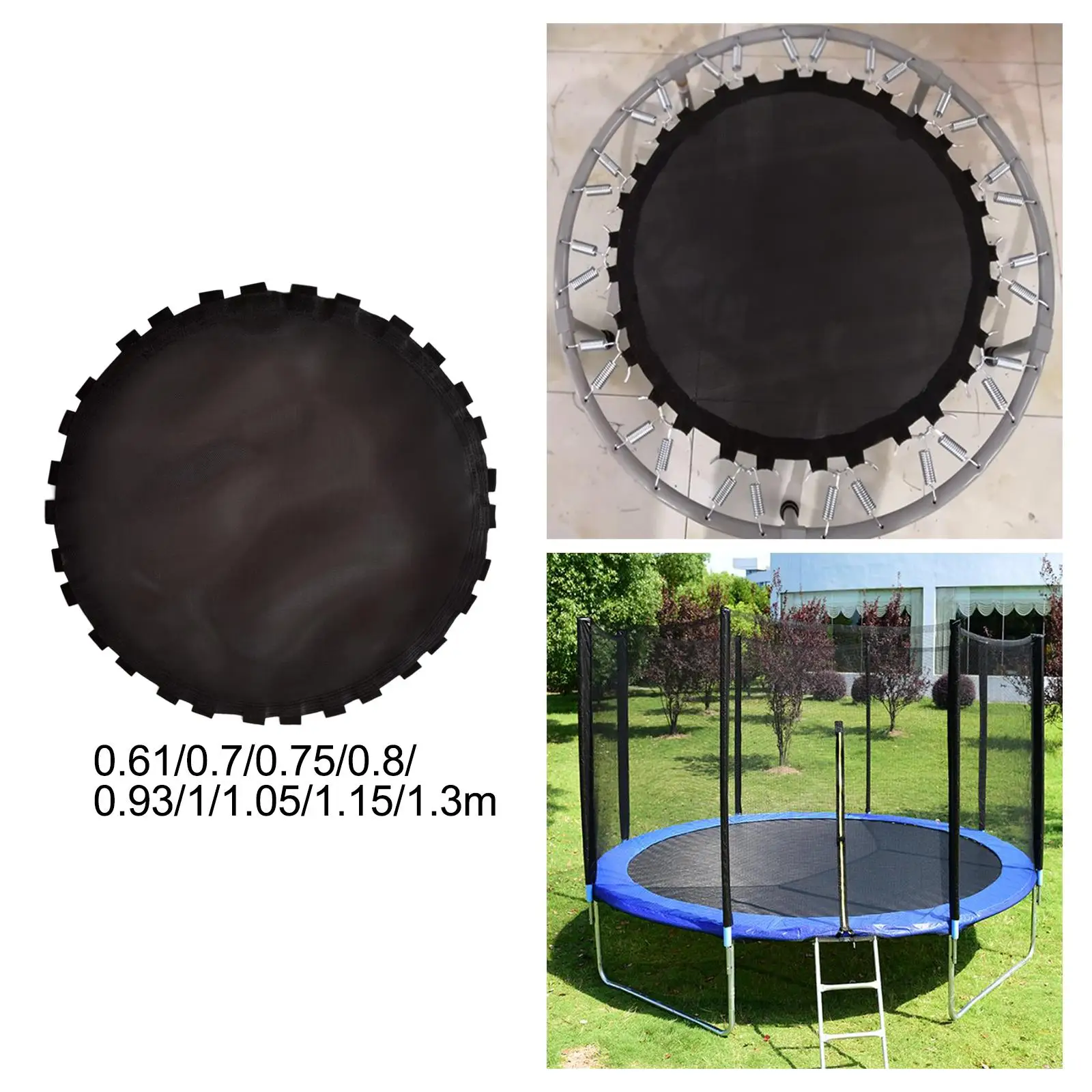 Trampoline Mat Bouncer Workout Durable Parts Reusable Accessory Family