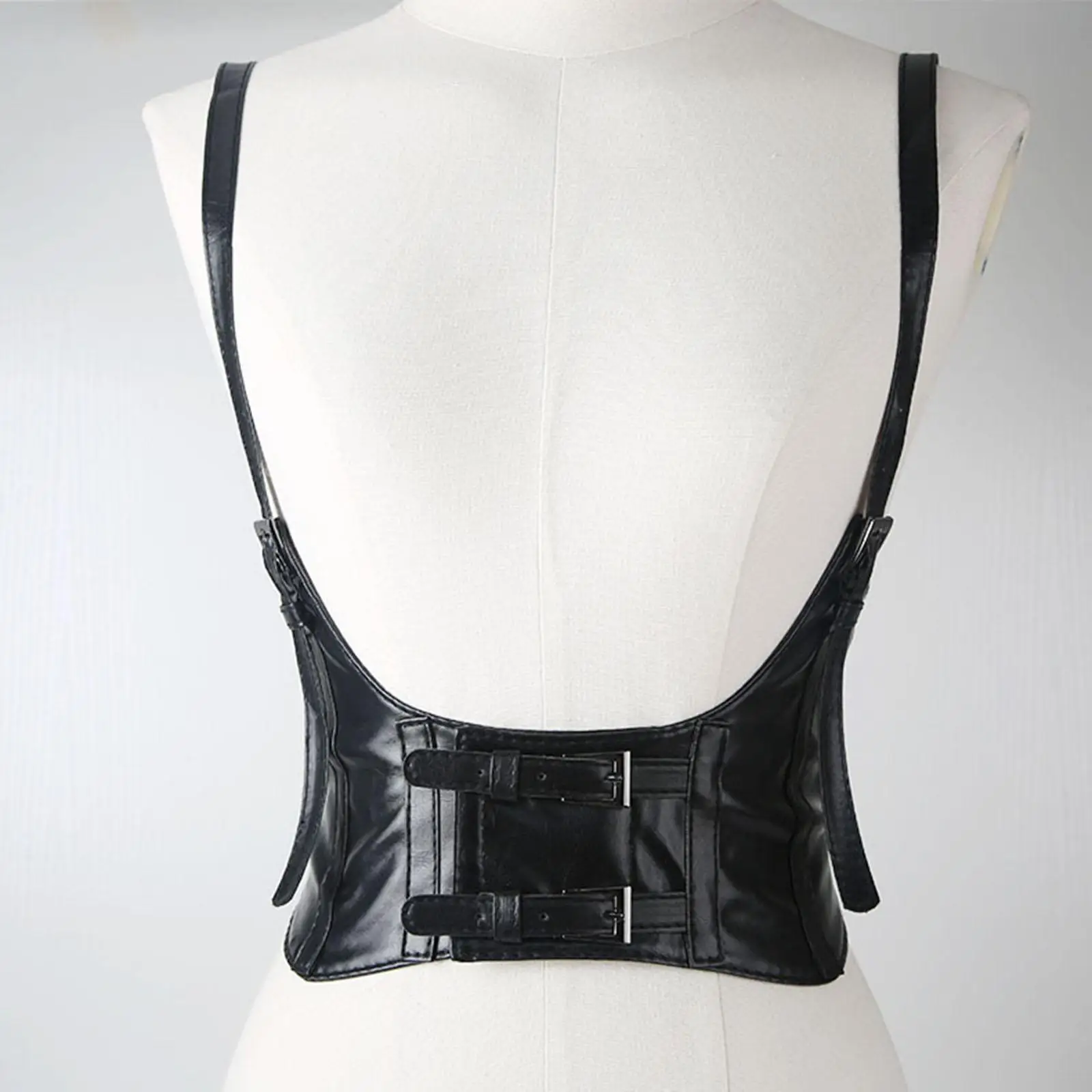 Punk Waist Harness Belt Fashion Black Adjustable Waist Belt Strappy Body Accessories Jewelry for Women and Girls