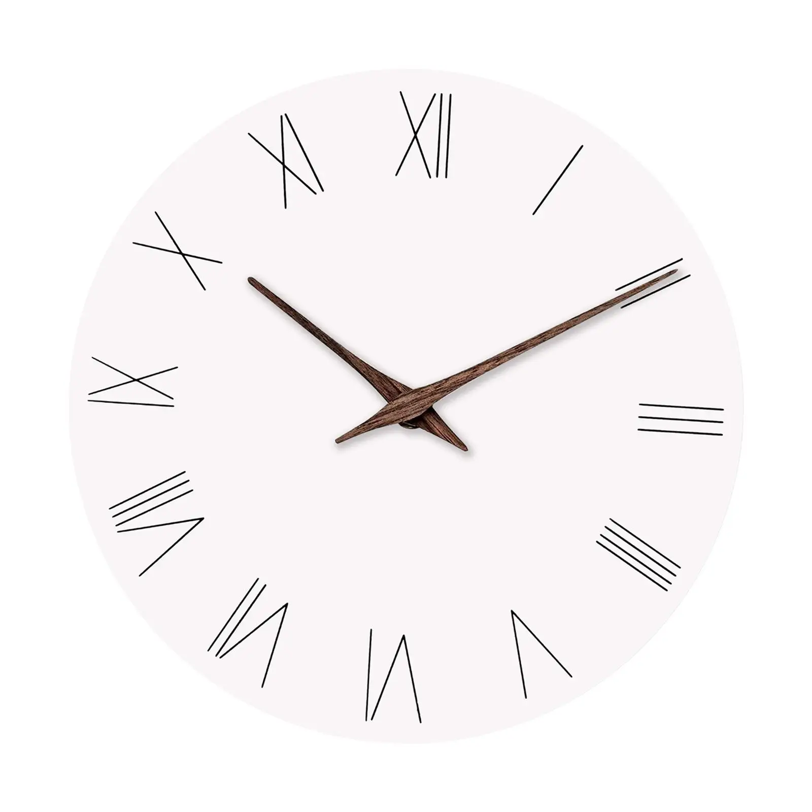 Decorative Wall Clock Simple Decoration Quiet for Living Room Home