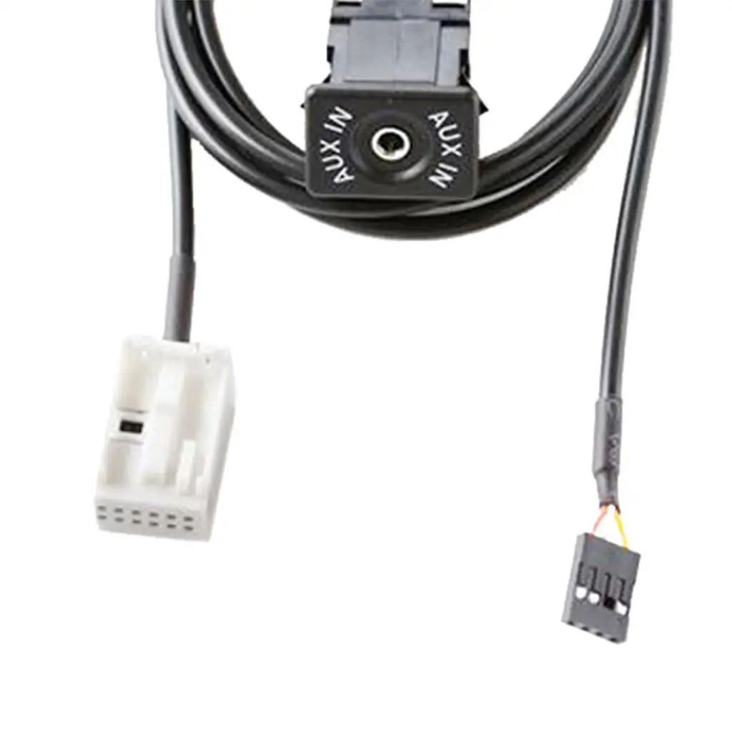 Car USB AUX Audio Cable Switch Cable Wire For RCD510 RCD310 VW Golf/GTI/R MK5 MK6  Socket 