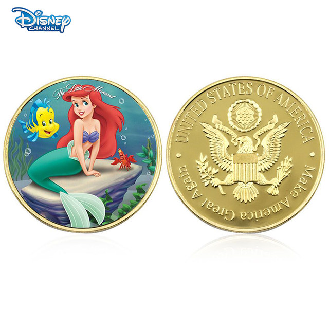 Ariel Little Mermaid | Disney Commemorative Coins | Little Mermaid