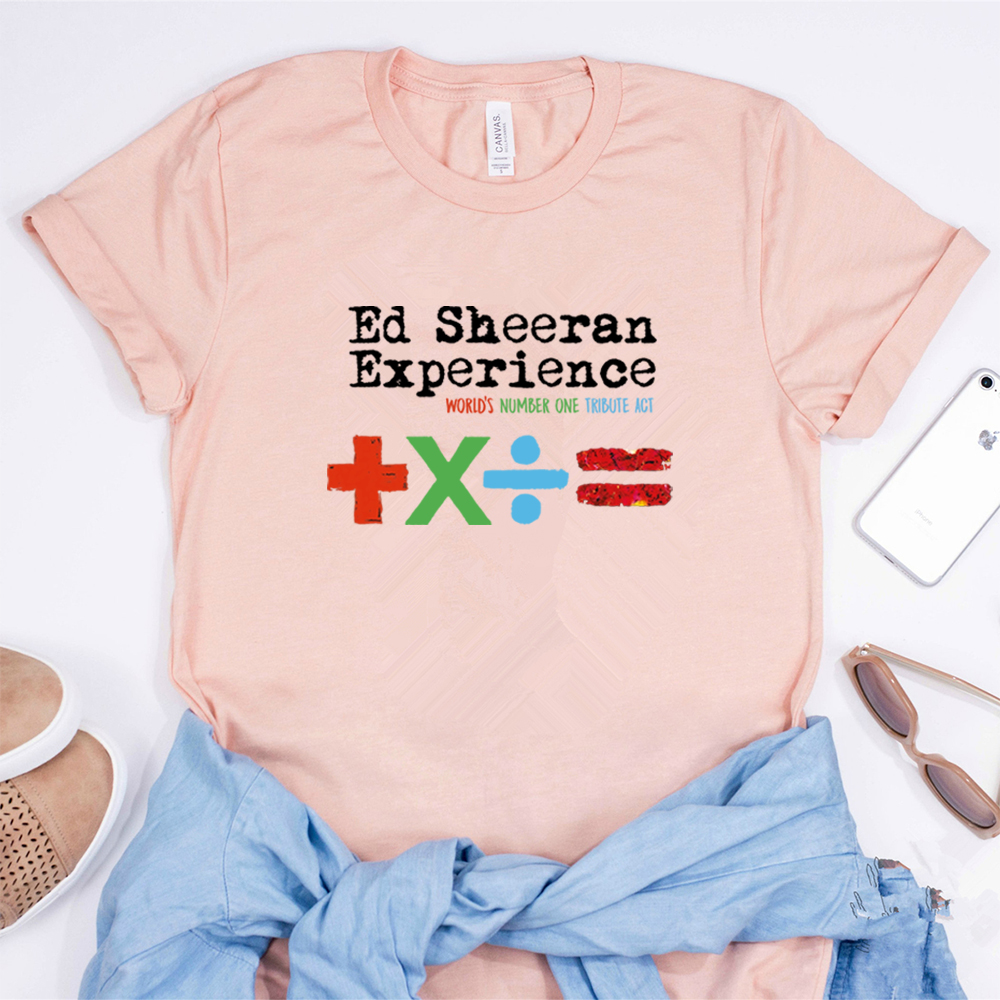 camiseta de manga com logotipo ed shetour para presente para verão