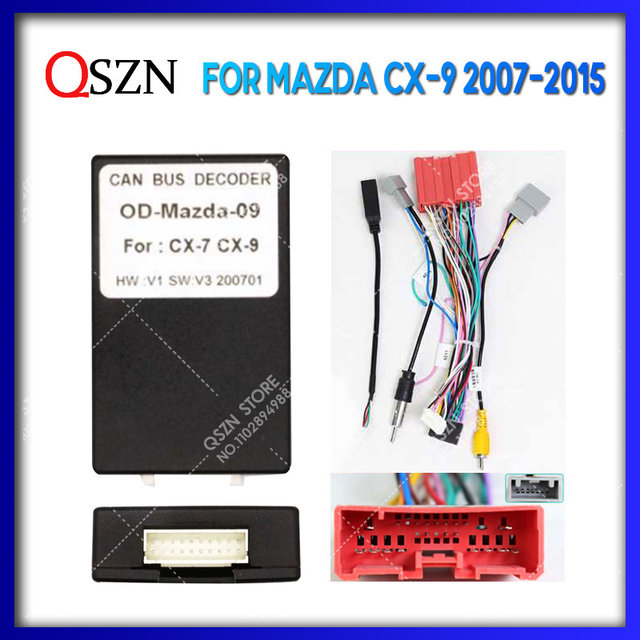 QSZN For Mazda CX-9 CX 9 2007 - 2008 2009 2015 Android Car