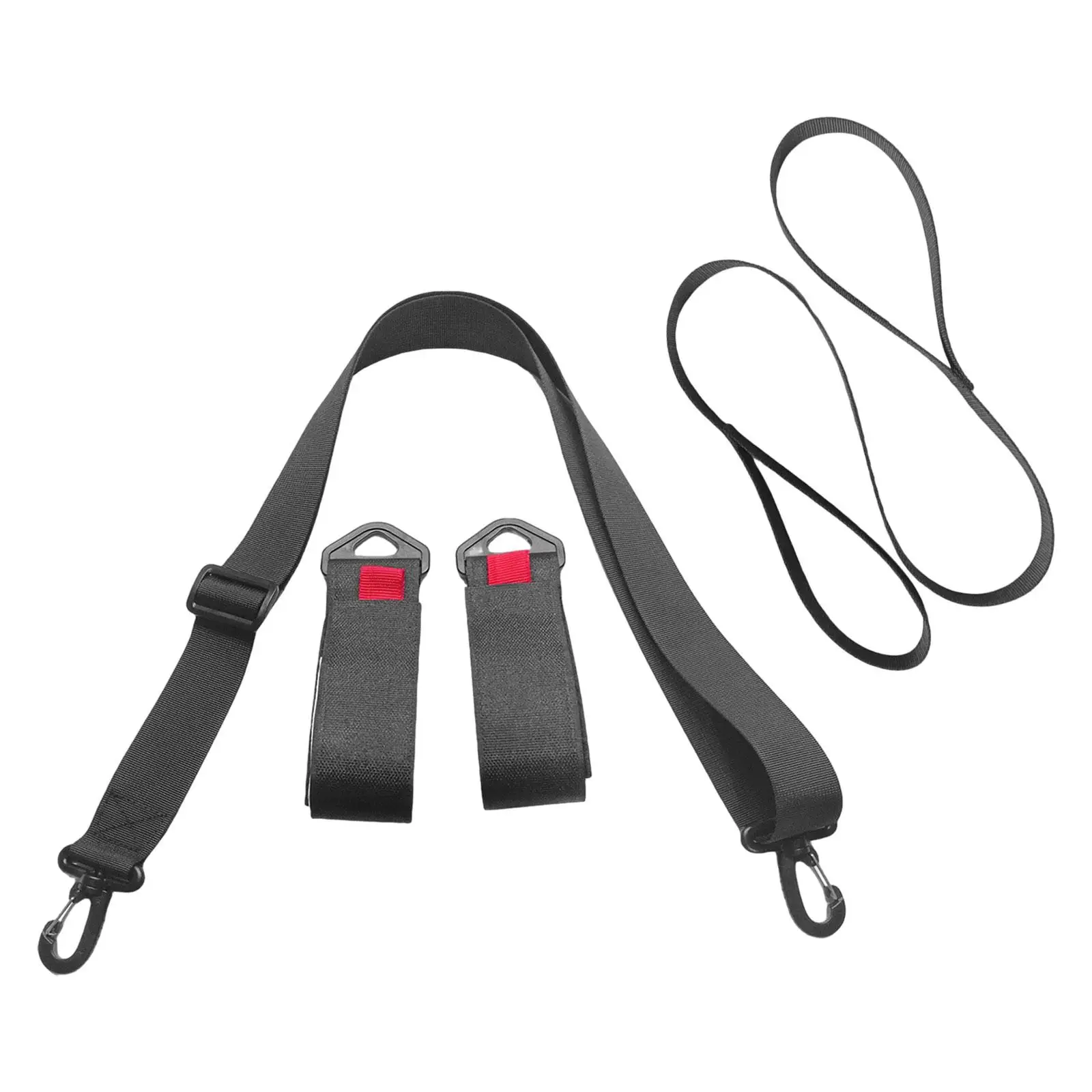 Ski Pole Carry Straps Set Ski Carrier Strap Holder Snowboard Carrier Strap for