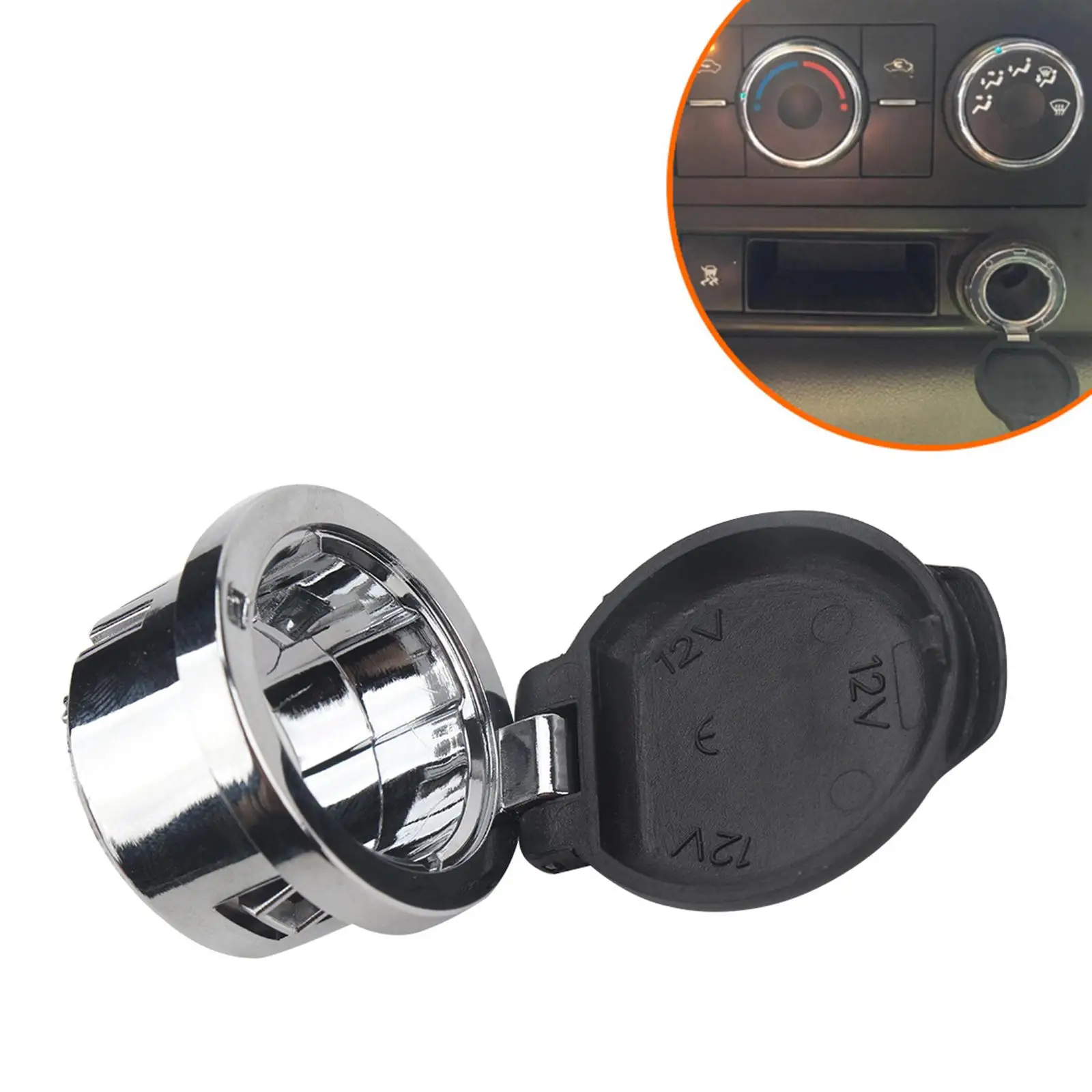 Durable  Replacement, 12V Power Outlet Dash Retainer Cigarette Lighter Plug Parts Fit for   07 - 13, 20983936/ 25793816