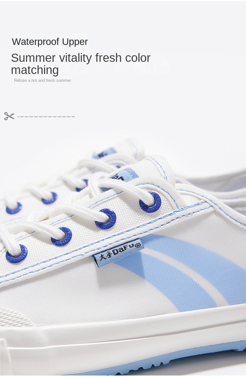 Dafu Shoes Water Proof Cloth Rainproof 1920' Original Sneakers Kungfu Classic Improved Version Martial arts Popular Shoes 0029
