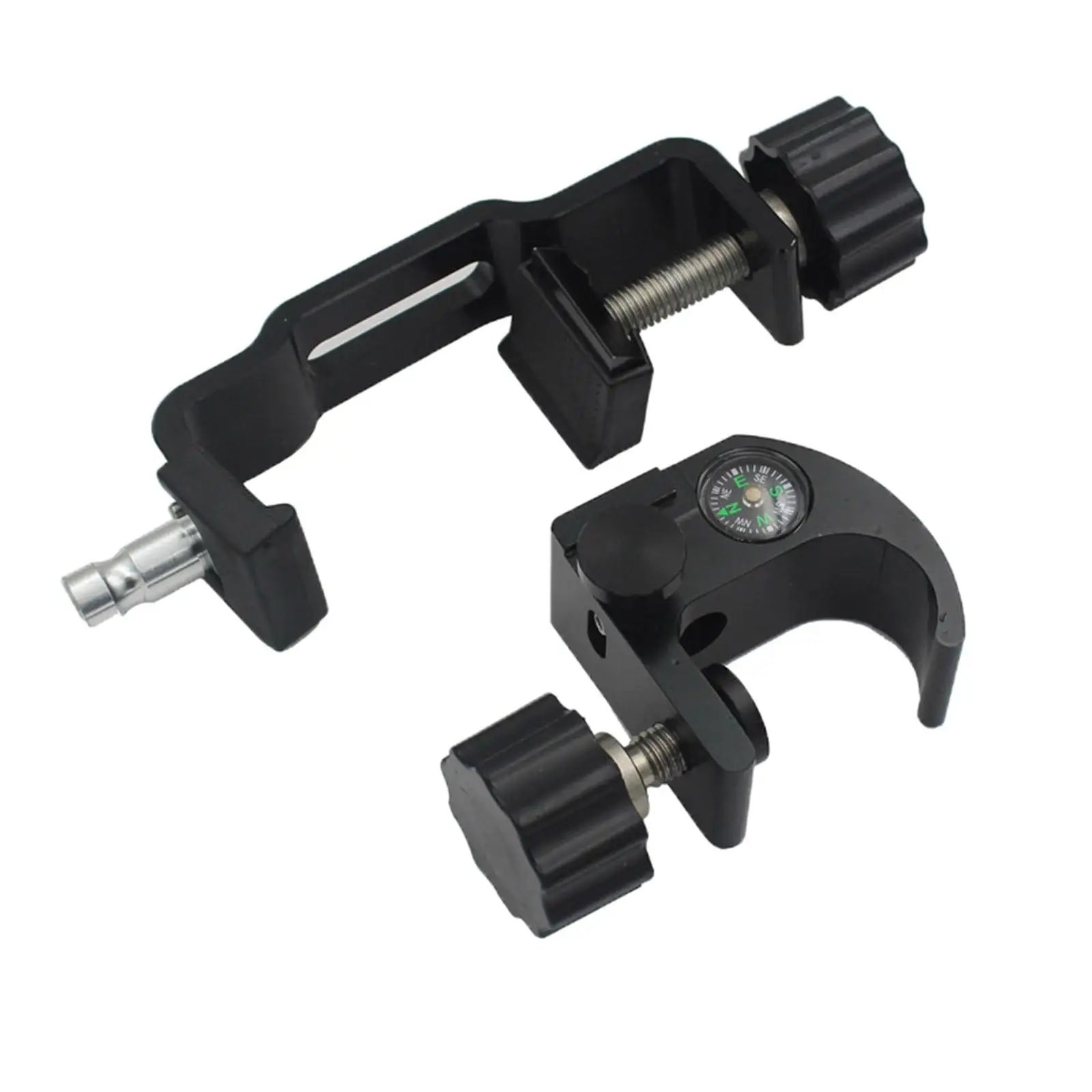 GPS Pole Clamp with Open Data Collector Cradle Quick Release Corrosion-Resistant Rtk Pole Clamp