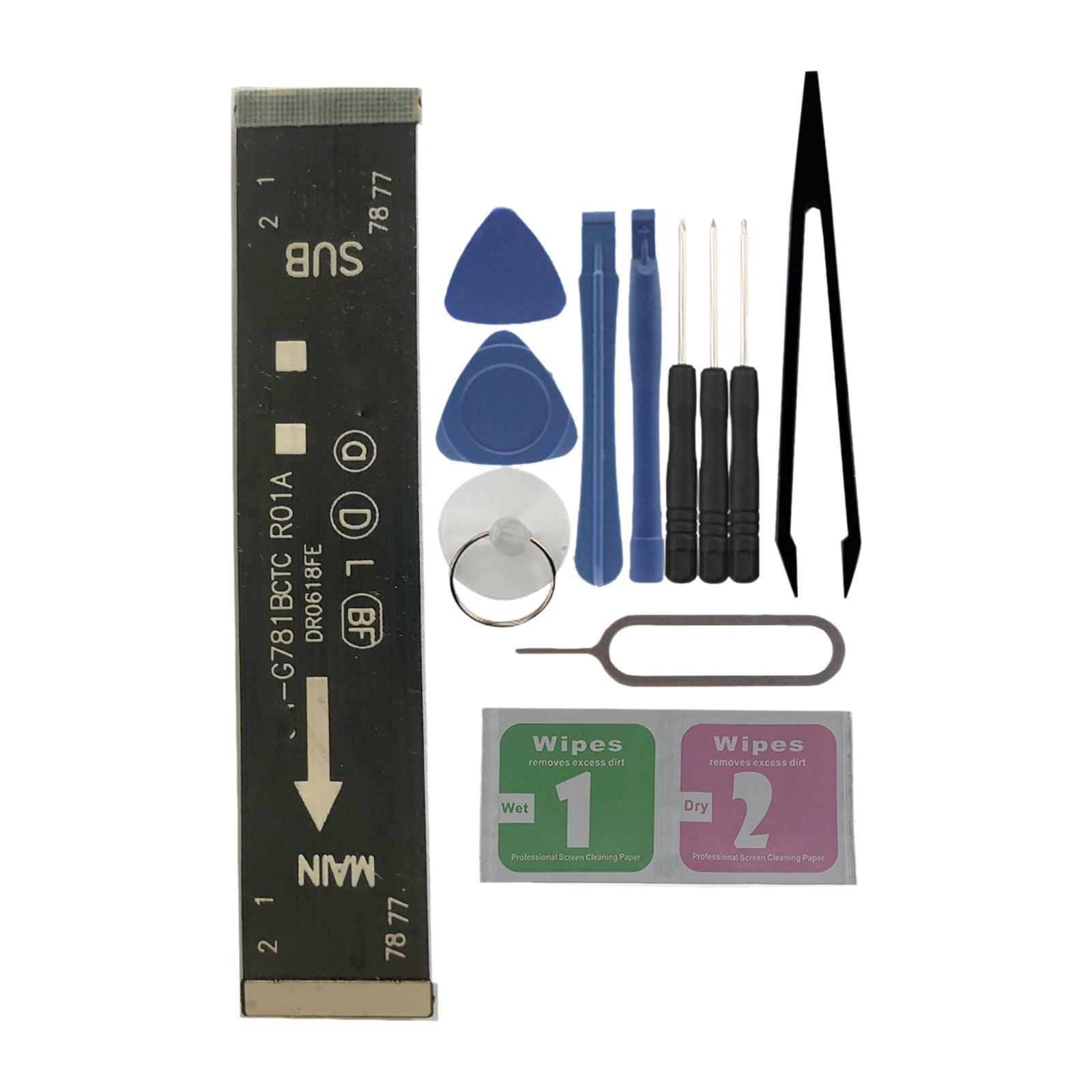 LCD Screen Display Connector Replaces Durable Easy to Install Mainboard Flex Cable for FE 5G G781U G781B