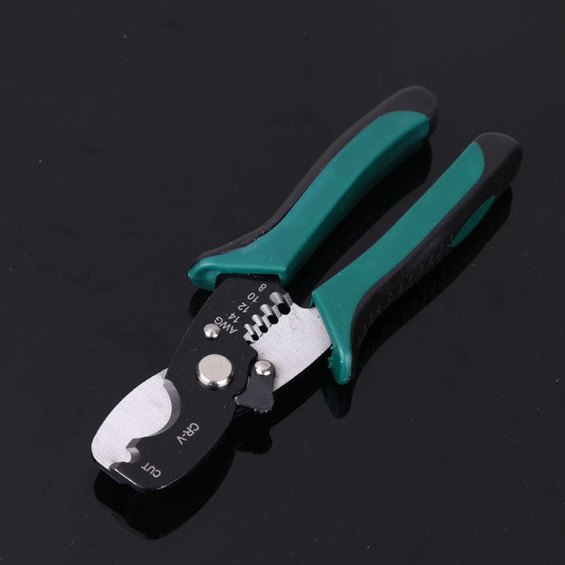 Description Picture 6 of itemHot Sale Multi Tool 8" Wire Stripper Cable Cutting Scissor Stripping Pliers Cutter 1.6-4.0mm Hand Tools Ferramentas Herramientas
