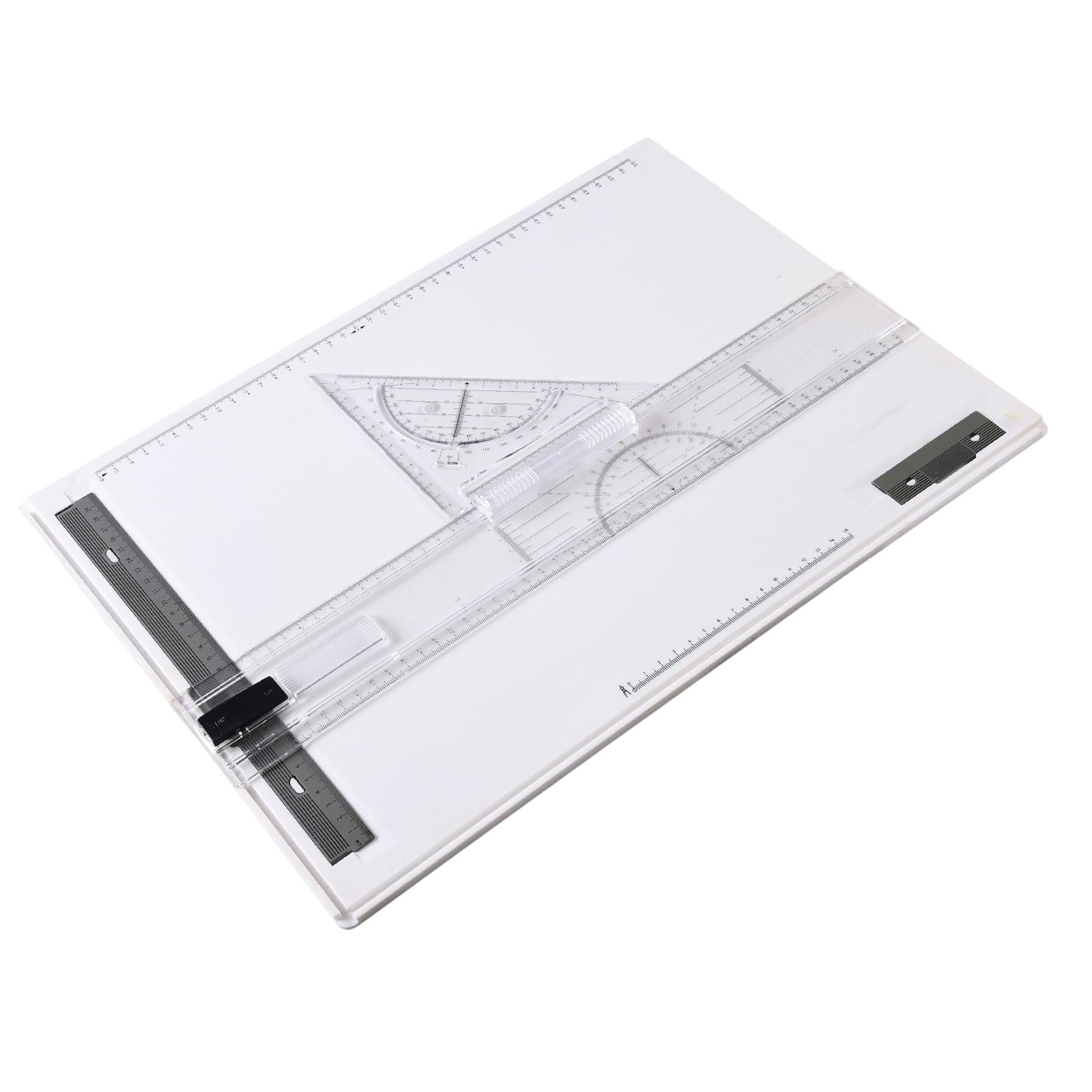 multitools drawing board drafting table adjustable support legs durable drawing board sliding ruler drawing table gift