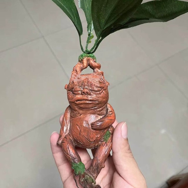 Mandrake Grass Resin Statue Landscape Decoration Art Statue Outdoor  Keychain FrONE PIECE KeyChain Monkend Gift Silicone Keychain - AliExpress