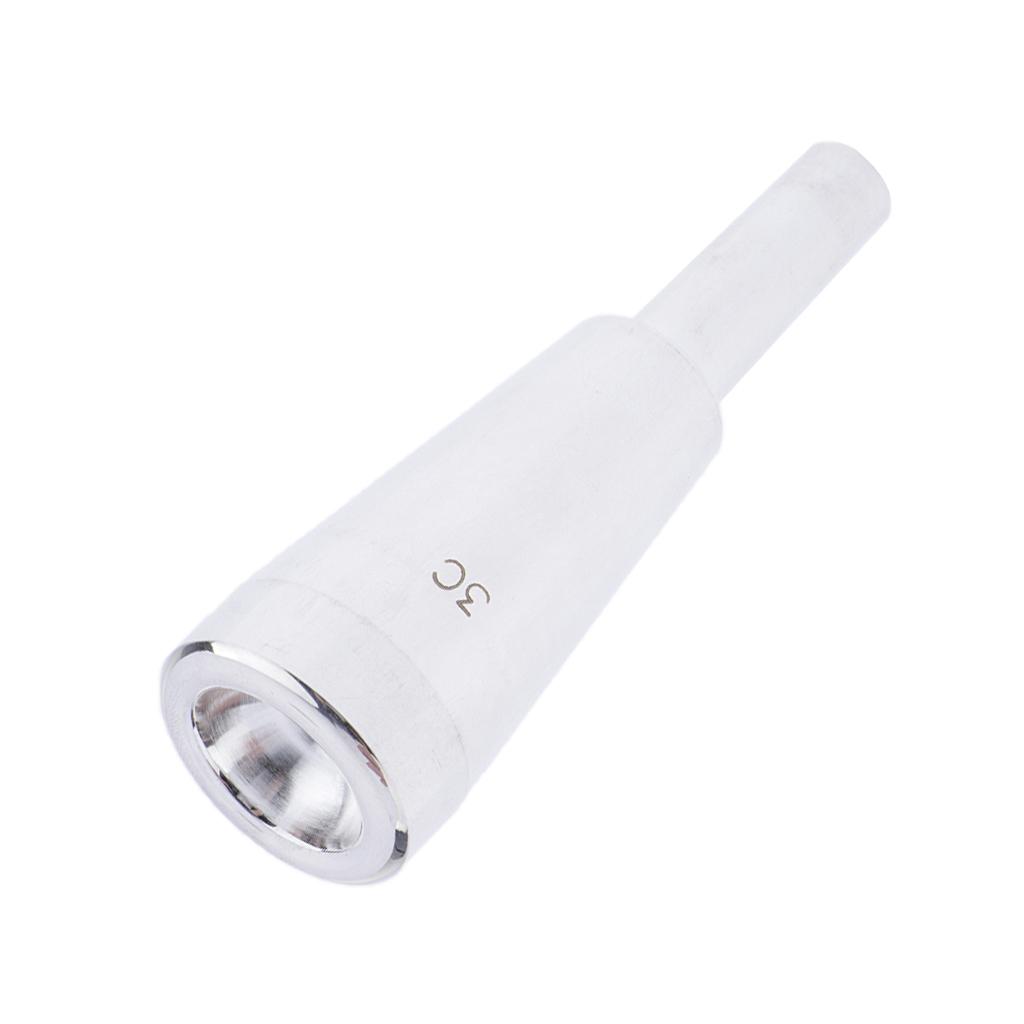 Classic 3C Heavy Trumpet mouthpiece silver for musical instrument accessories