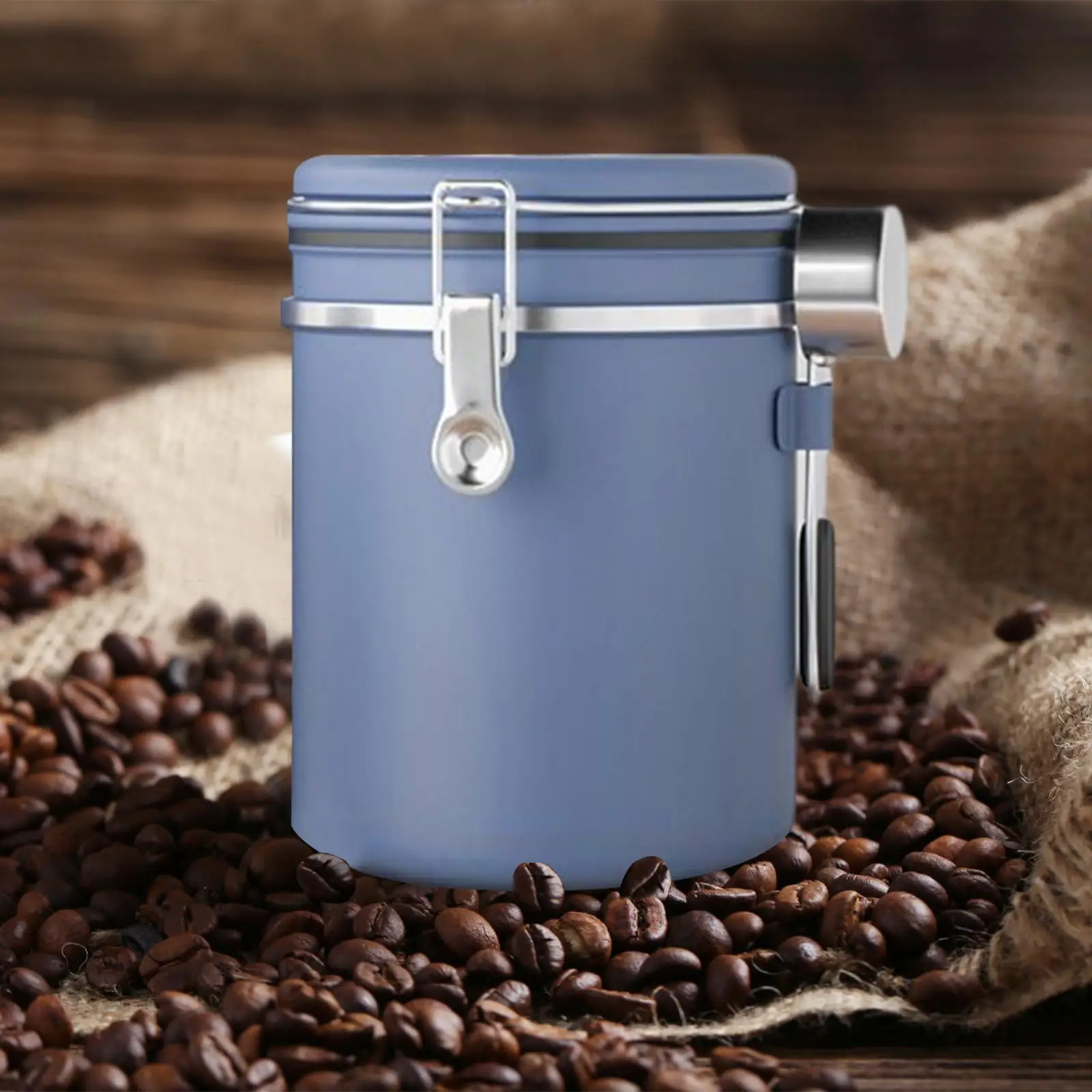 Coffee Bean Sealed Tank Airtight Dry Fruit Sealed Food Storage Container Canister for Tea Flour Sugar Cereal