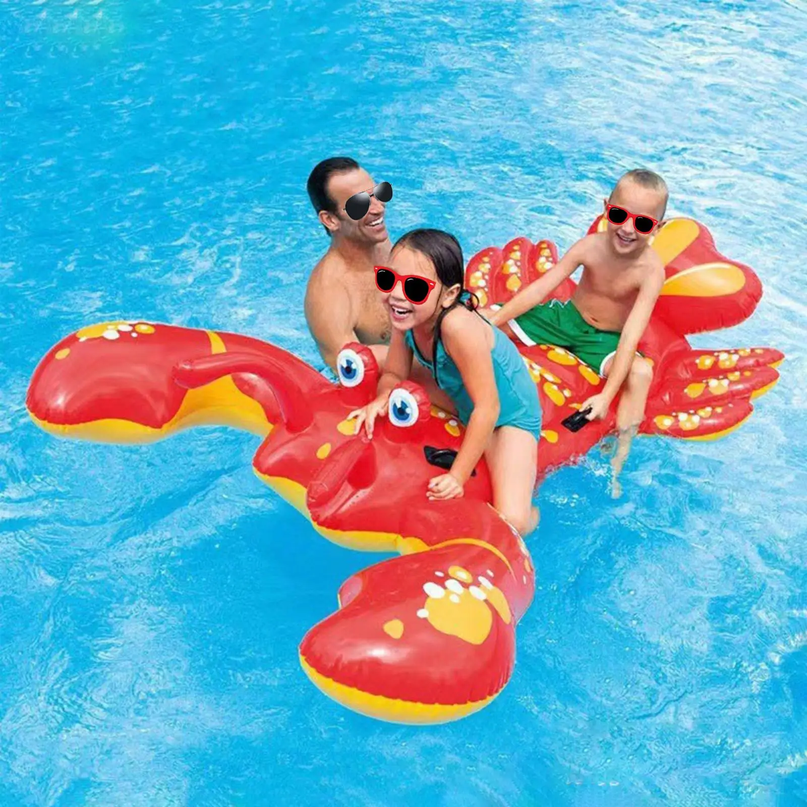 Inflatable Pool Float Tube Swim Ring Lounge for Swimming Pool
