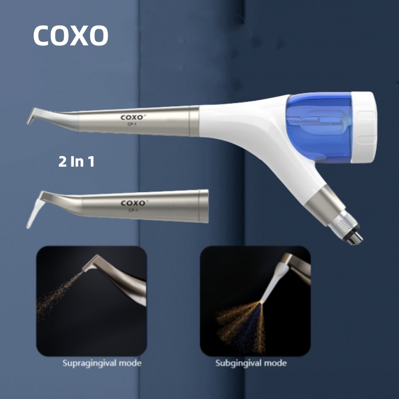 Best of COXO 2 In 1 Supragingival&Subgingival Dental Air Prophy Unit Air Flow Teeh Whitening Spary Polisher 2 / 4 Holes Dental Instrument Reviews & Tips