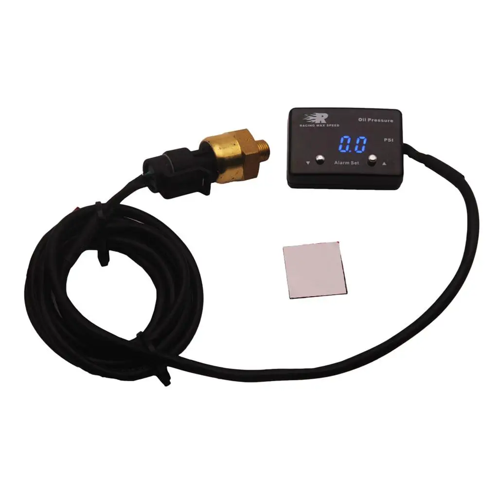 1/8Npt Sensor Oil- Pressure-Display Digital Universal 12v High Accuracy