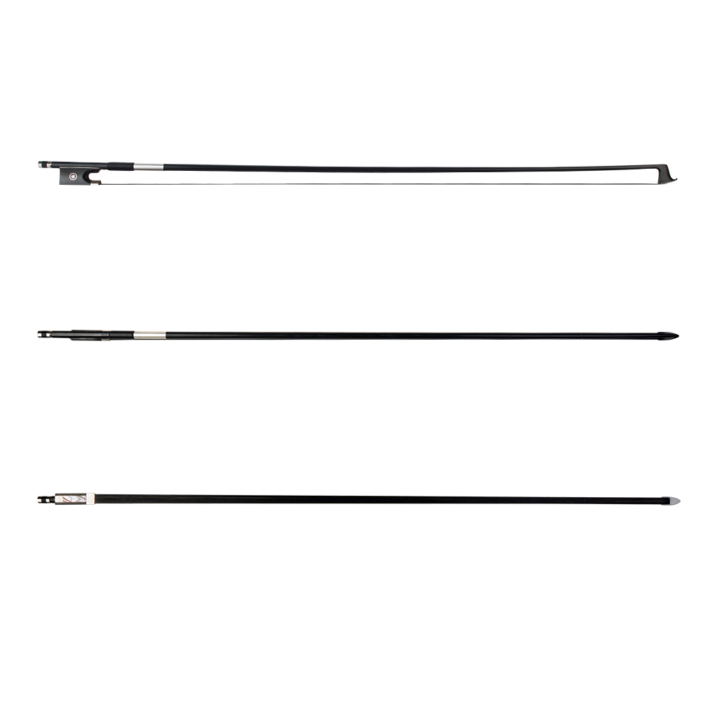 Title 21, 4/4 Size Carbon Fiber Bow Black Good Quality Eb...