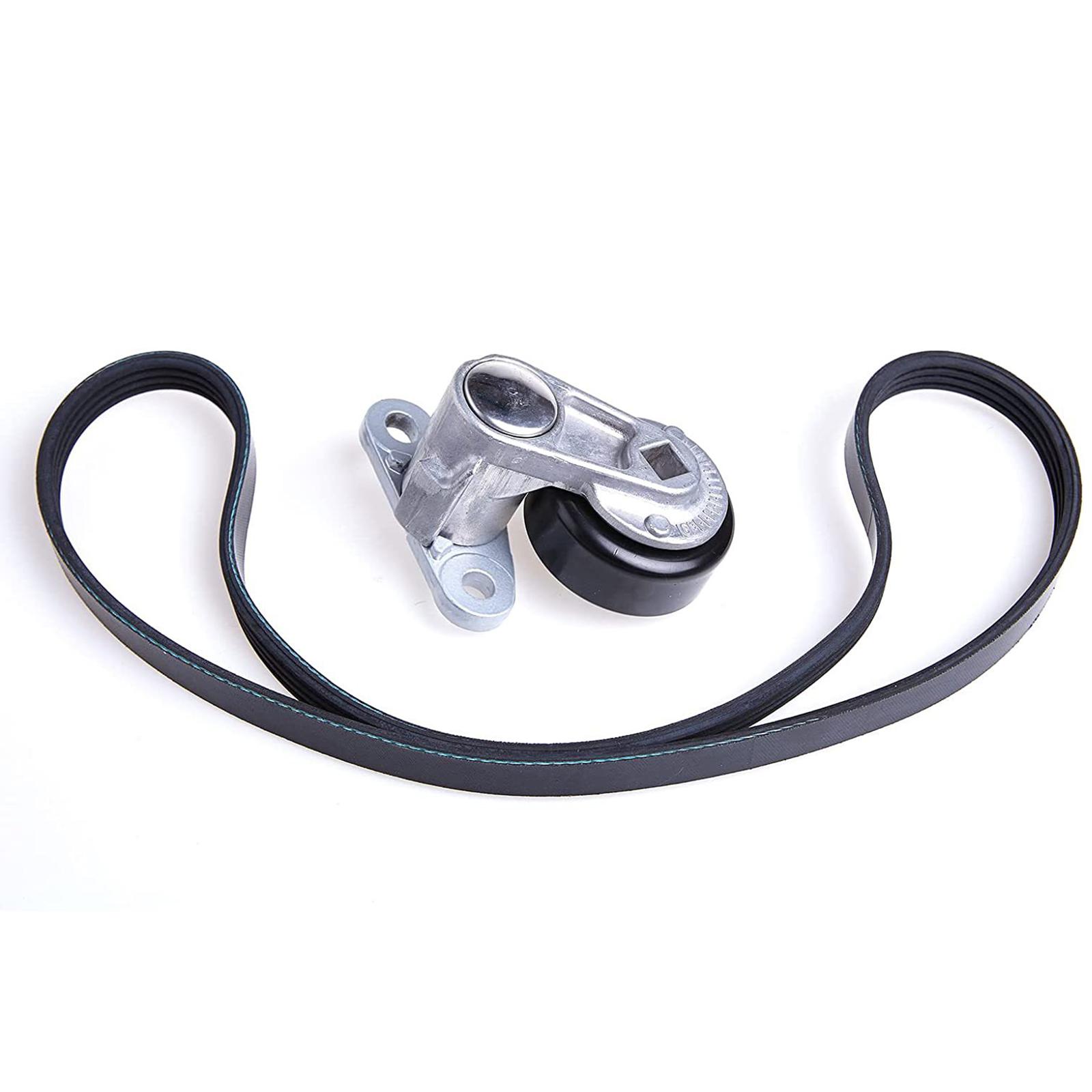 Serpentine Drive Belt Tensioner Kit for Chevrolet Express 1500 2500 3500 Accessories Easily to Install Durable