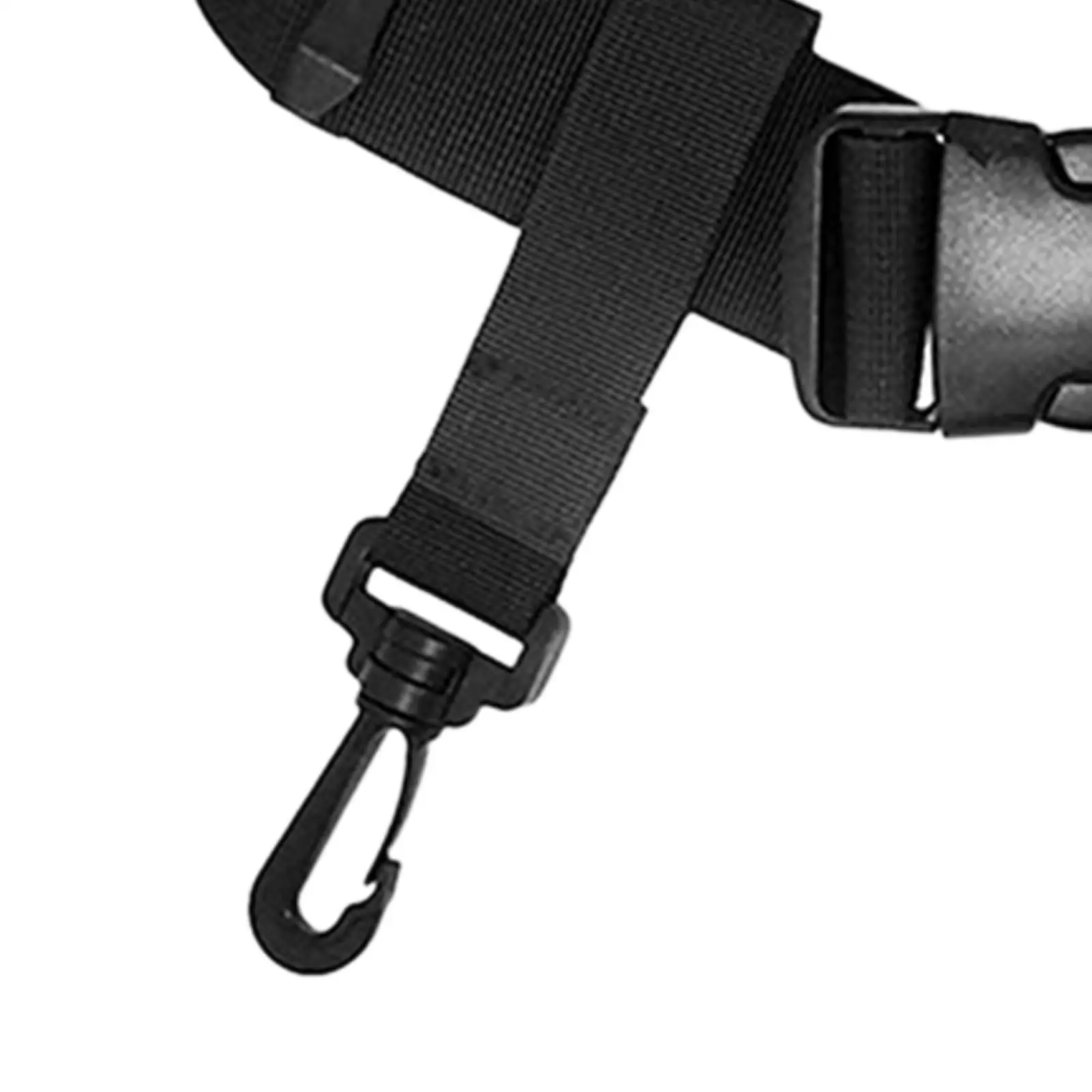 Adjustable Fishing Wading Belt for Fly Fishing Quick Release Buckle with Swivel