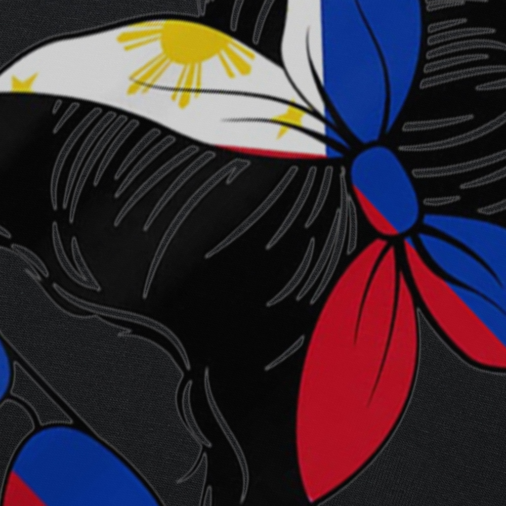 Lustige Filipino Filipina Mädchen Philippinen Frau Flagge T Shirt Baumwolle Streetwear Kurzarm Geburtstag Geschenke T-shirt Herren Kleidung – Detail 5