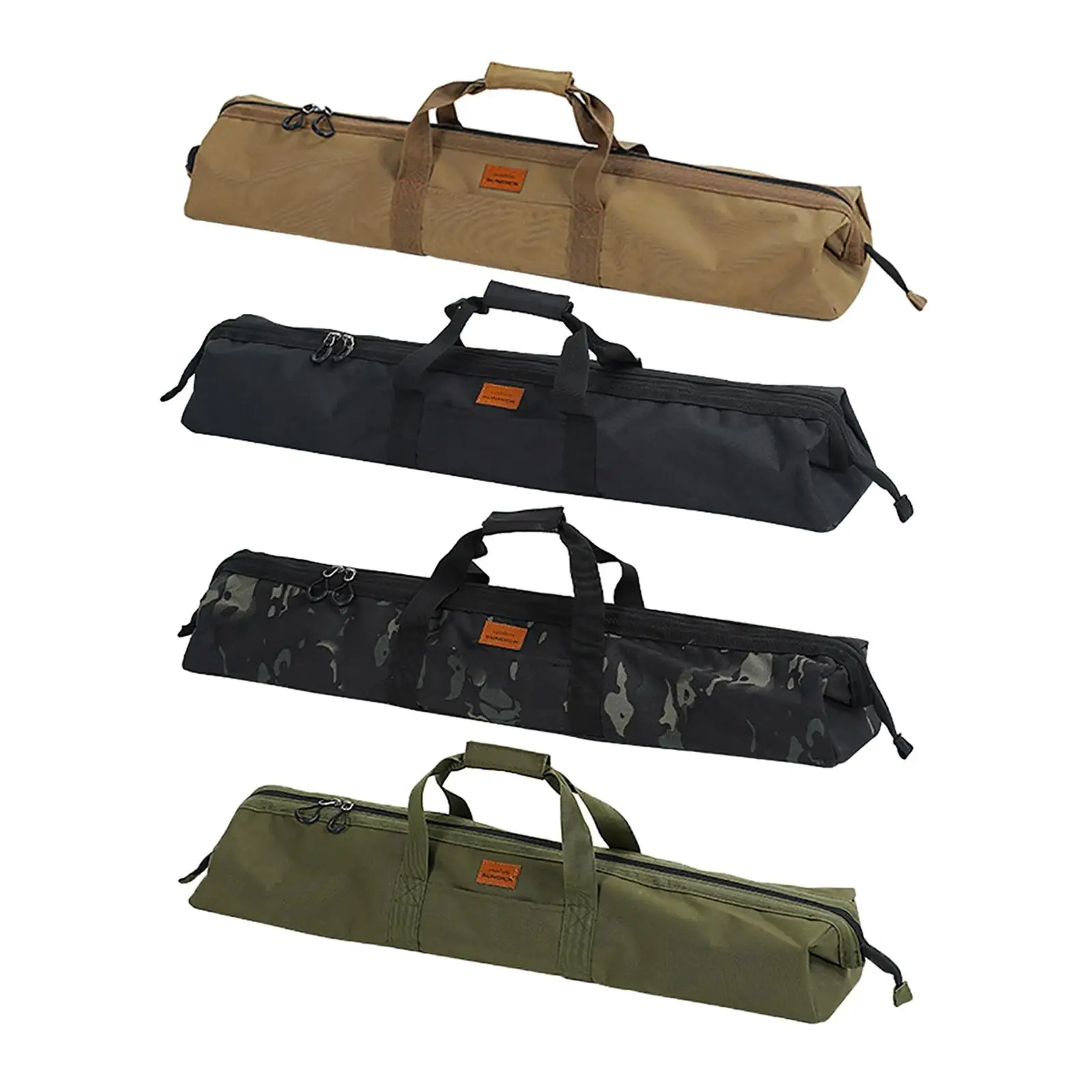 Canopy Pole Storage Bag Wear-Resistant Carrying Case for Camping Accessories