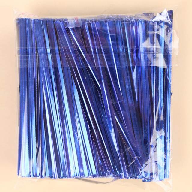 BLUE TWIST TIES