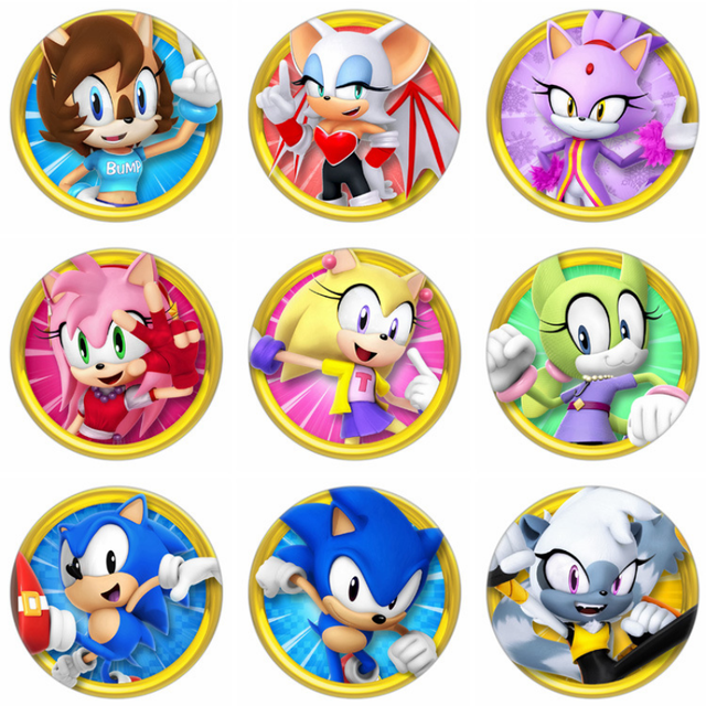 Sonic the Hedgehog™ badges