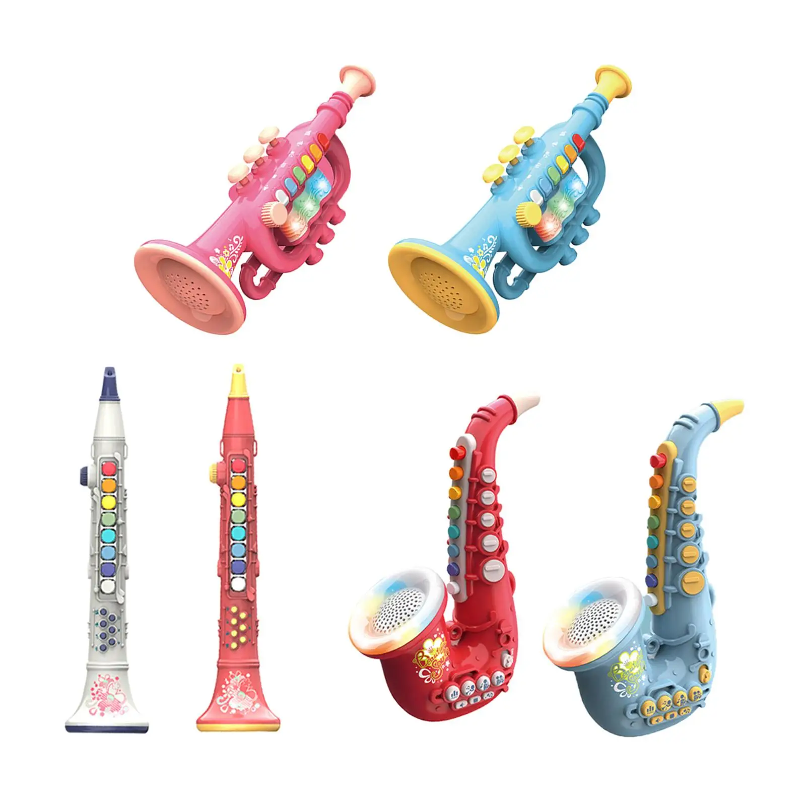 Mini Instrument Musical Toys USB Charge Toys Musical Instrument for Baby
