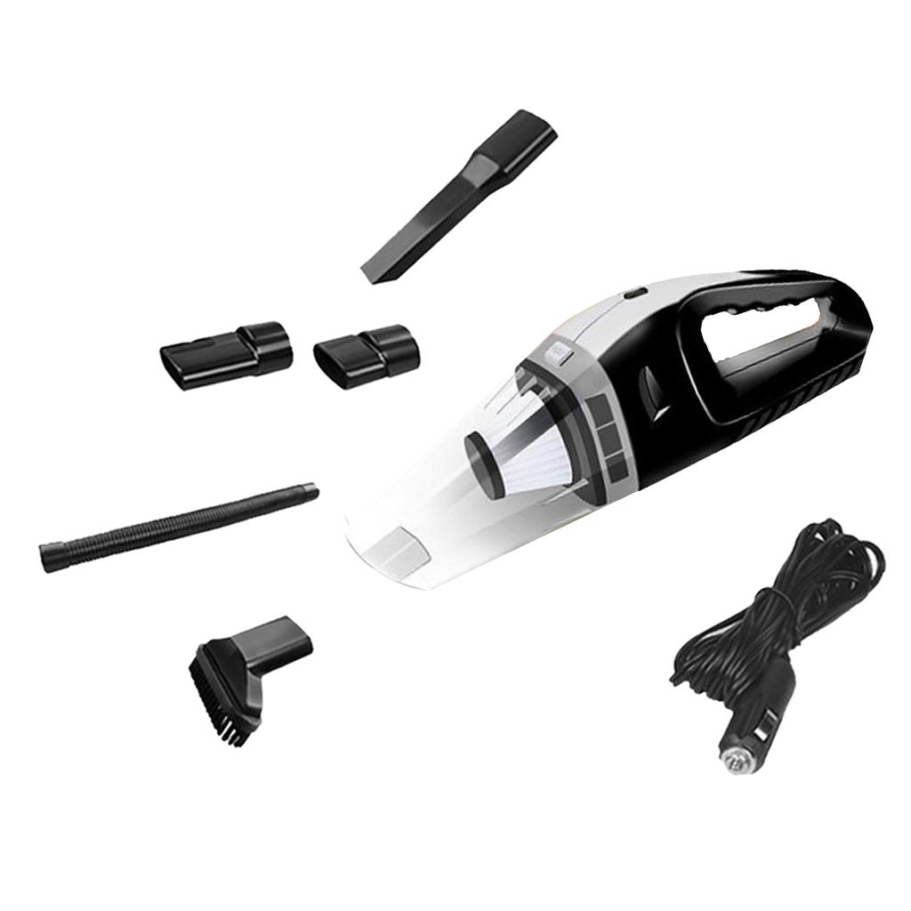 12V Handheld Car Vacuum Cleaner Wet Dual-Use Vacuum Cleaner Black