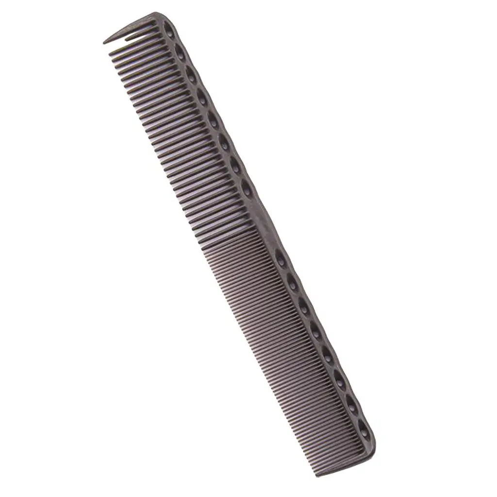 2xProfessional Barber Hairdressing Comb Hair Cutting Styling Combs Gray