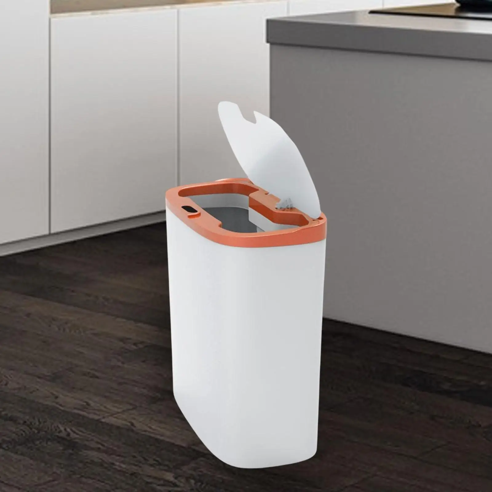 Rechargable Sensor Trash Can Garbage Waste Can Smart Induction Trash Bin for Bathroom Laundry