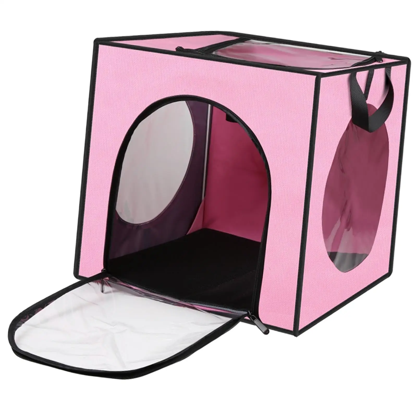 Pet Cats Dogs Hair Drying Box Collapsible Travel Bag Wear Resistance Accessories Ventilation Easily Carry Durable
