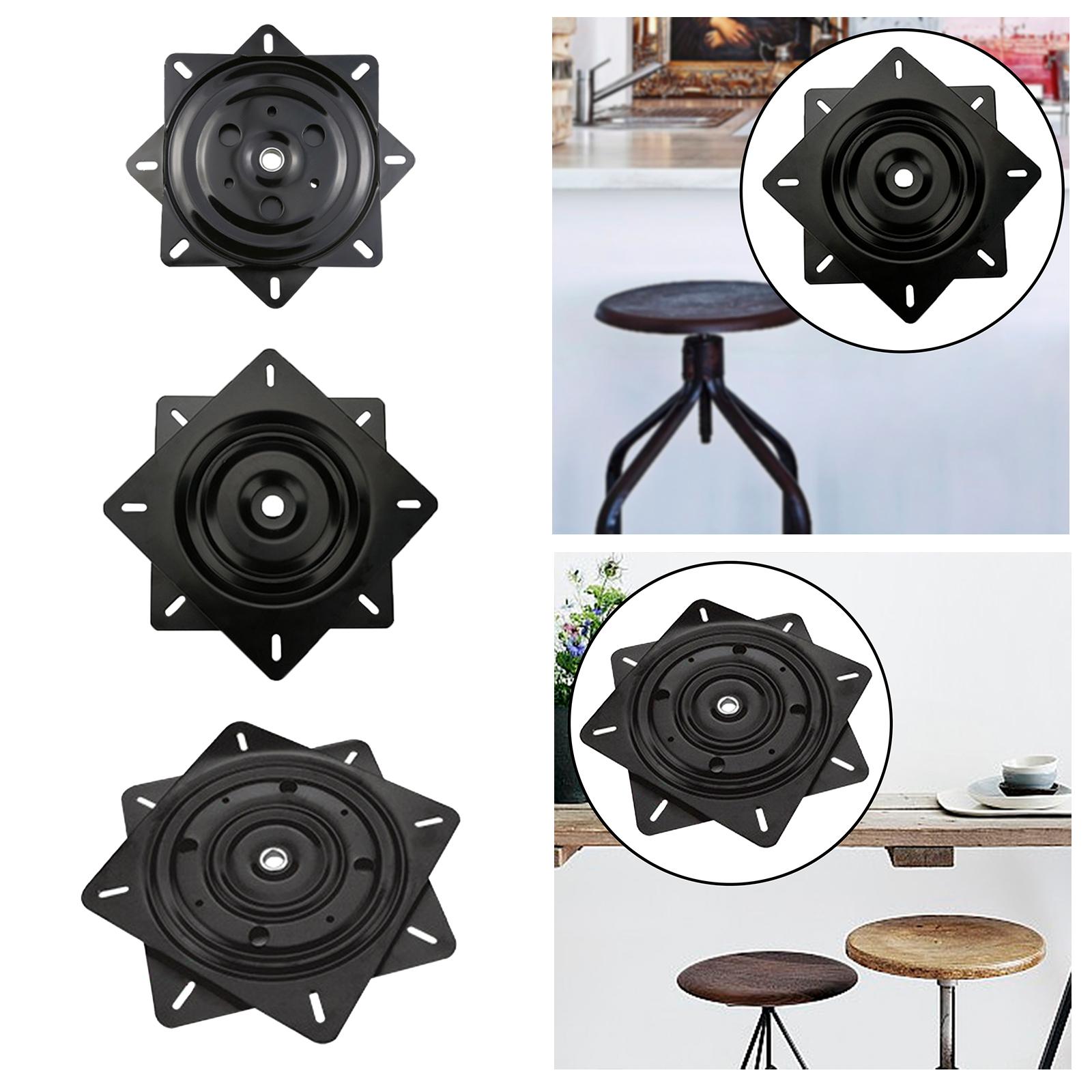 Marine Boat Seat Swivel Steel Plate Bar Stool Swivel Mount Plate Premium Furniture Seat Swivel Base for Furniture recliner