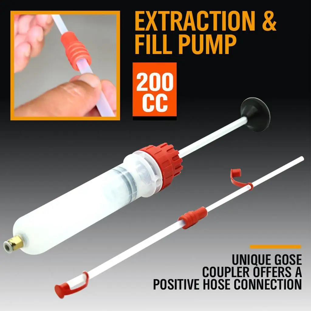 200cc Fluid Extraction Filling  Transfer Liquid Pump Oil Extractor
