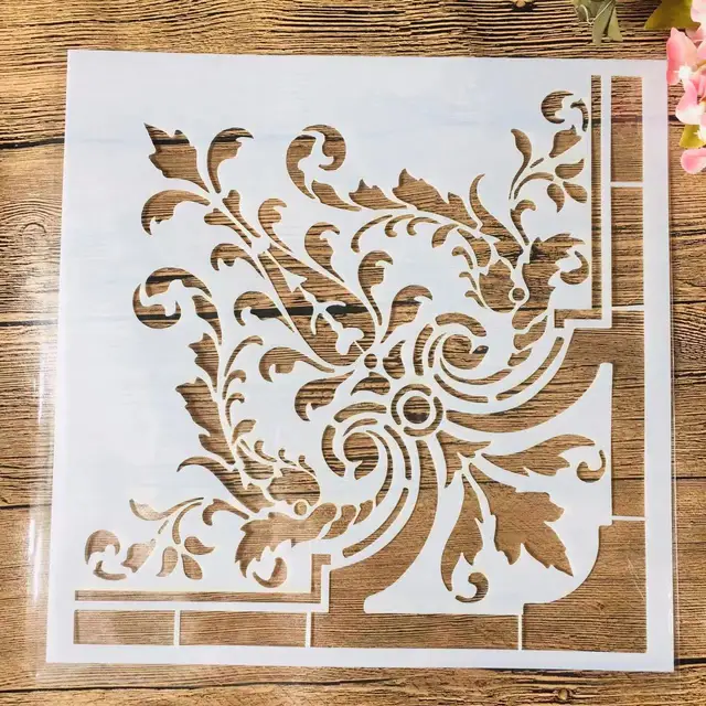 11pcs 30*30cm Valentine Day Stencil Diy Layering Furniture Floor Wall  Painting Scrapbook Coloring Embossing Decoration Template - Stencils -  AliExpress