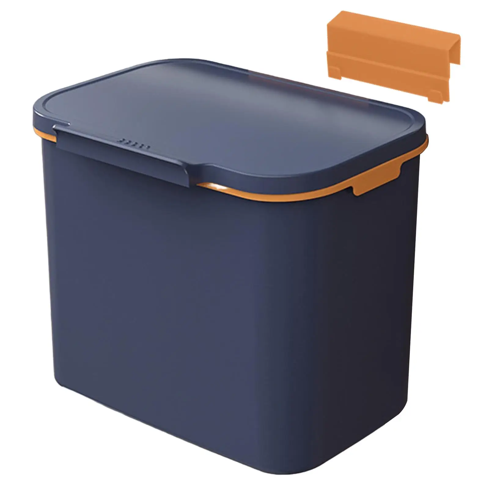    Trash Can with Silding Lid Garbage Can Odourless   ing Garbage Bin
