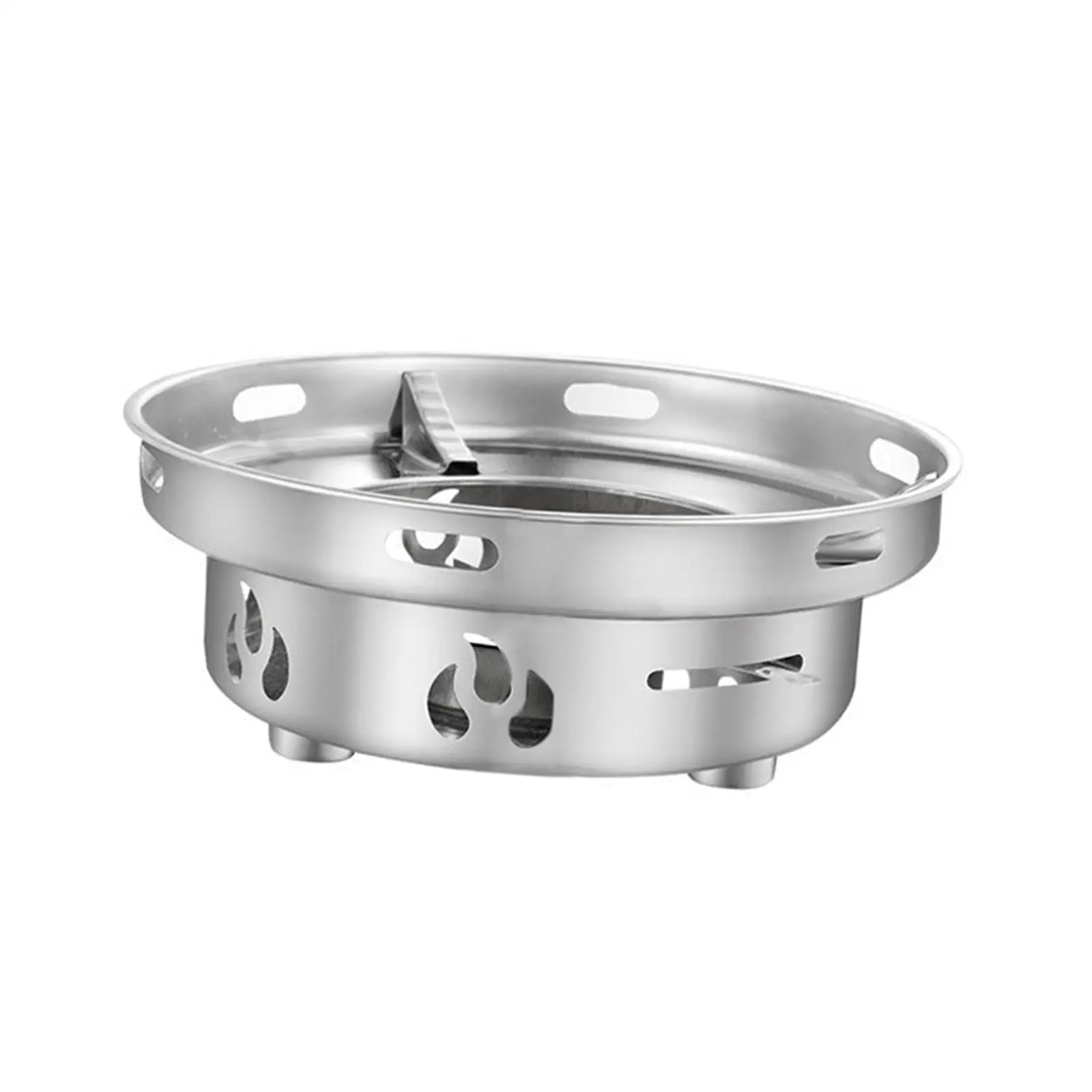 Alcohol Stove Camp Stove Alcohol Burner Stove Stand Compact Solid Fuel Stove Cookware for Hiking Cooker Backpacking Picnic