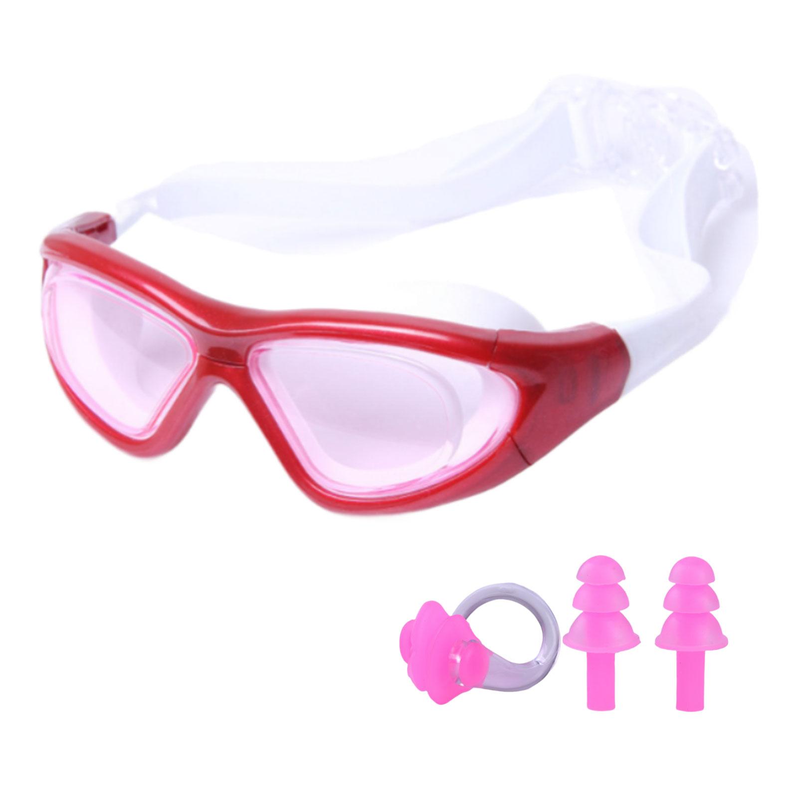 Swimming Goggles with Storage Case Swimming Glasses for Adult Teens Unisex