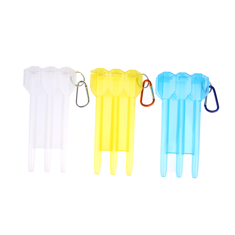 1pc Dartbox tragbare transparente Darts abs Dart Box Schlüssels chloss Schnalle integrierte Universal Dart Box geeignet für die meisten Darts – Detail 9