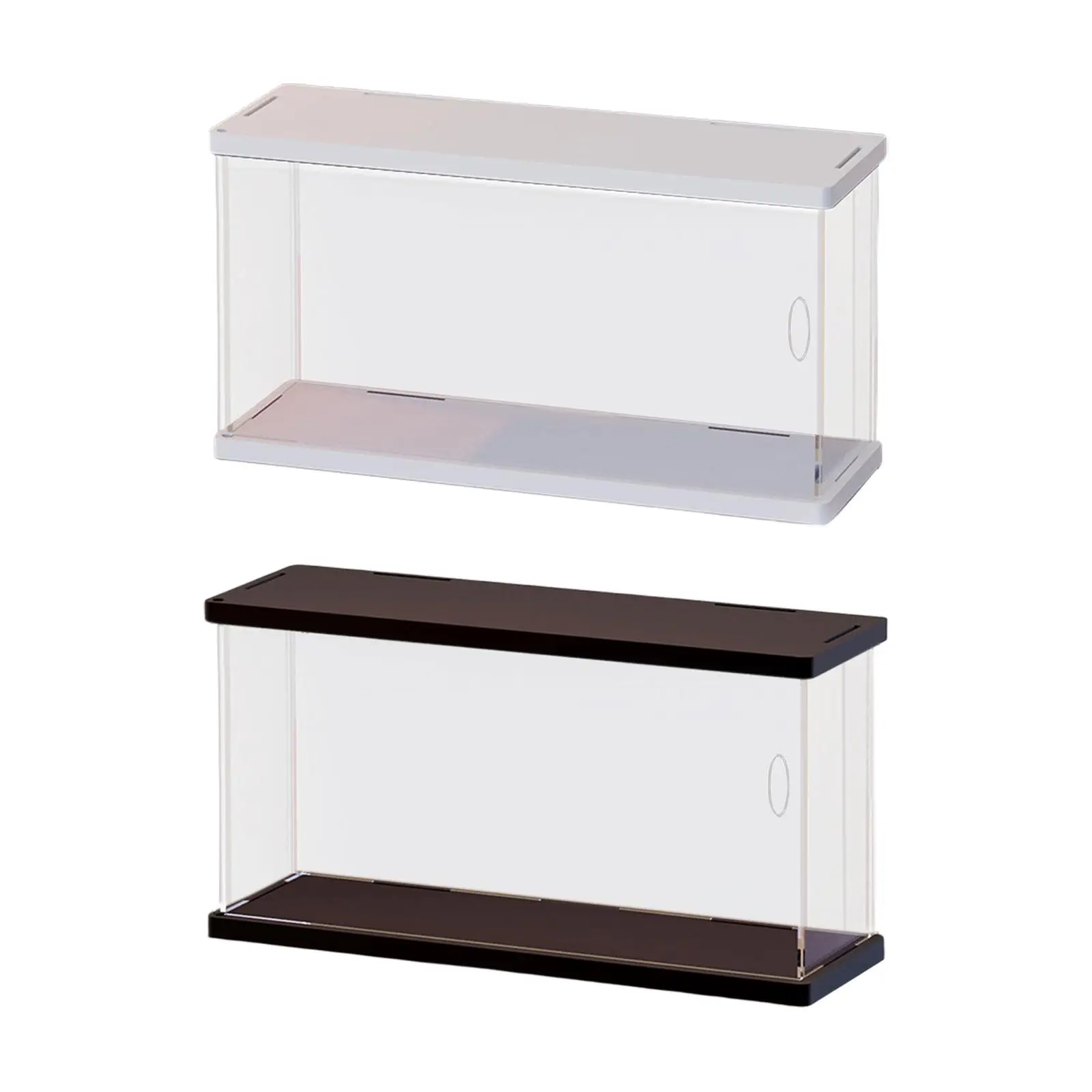 Acrylic Display Case for Displaying Collectibles Dustproof Clear Acrylic Display Case for Action Figures Collectibles