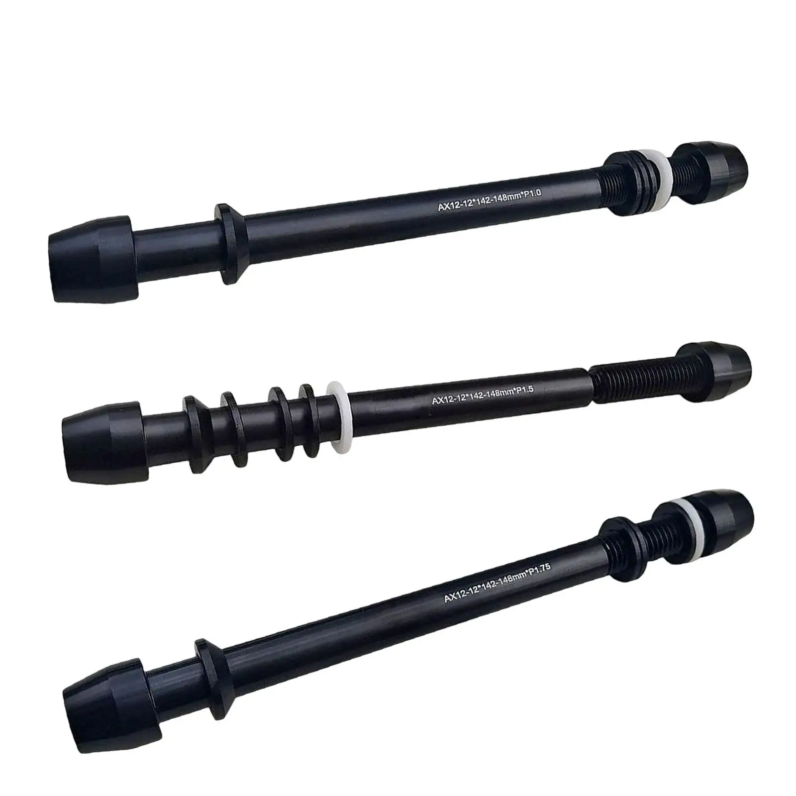 Mountain Bike Barrel Shaft with Wrench Quick Release Skewer Durable Adjustable Repair Parts Release for MTB M12 P1.0/1.5/1.75