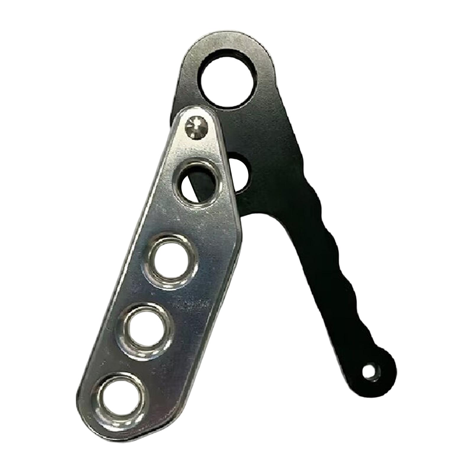 Rock Climbing Descender Downhill Equipment Aluminum Heavy Duty for Arborist